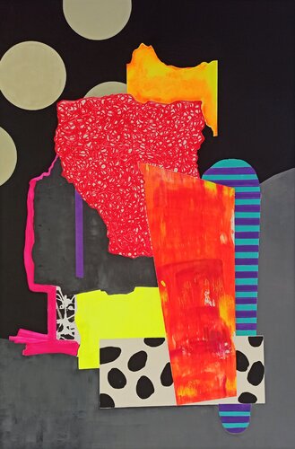 Dynamic Delight van Karol Vallée, Schilderij te koop op Singulart