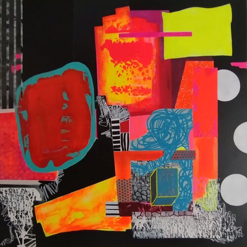 Radiant Bliss by Karol Vallée, Painting for Sale on Singulart