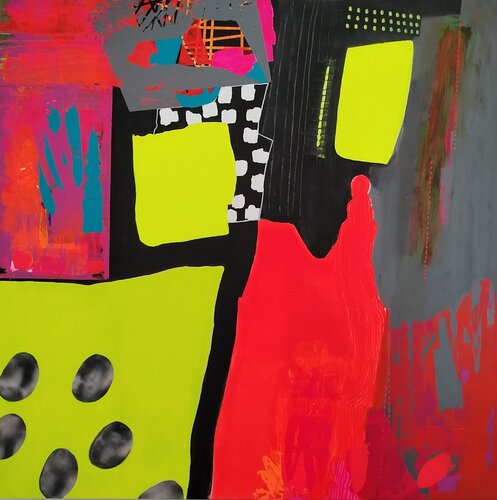 Color Crescendo van Karol Vallée, Schilderij te koop op Singulart