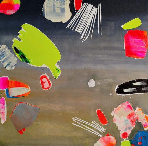 Galactic Inspiration van Karol Vallée, Schilderij te koop op Singulart