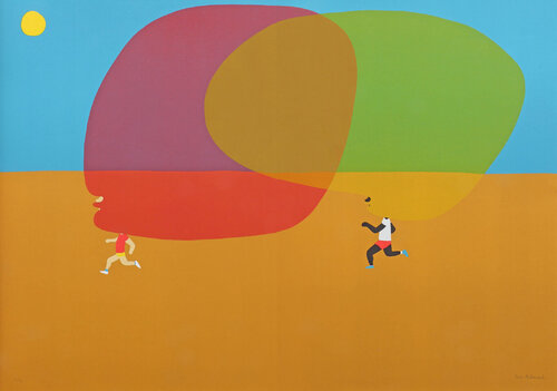 Desert Run by Jorge Macchi, Print for Sale on Singulart