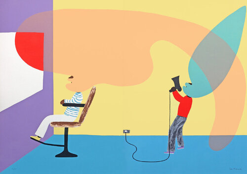 Hairsalon von Jorge Macchi, Druck kaufen auf Singulart