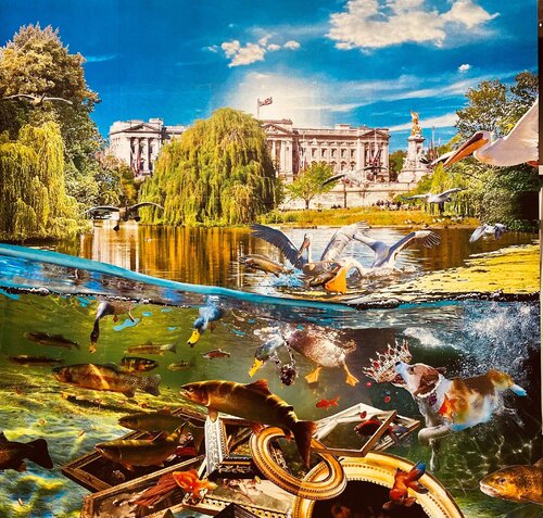 Ill Gotten Gains van David Mach, Werk op papier te koop op Singulart