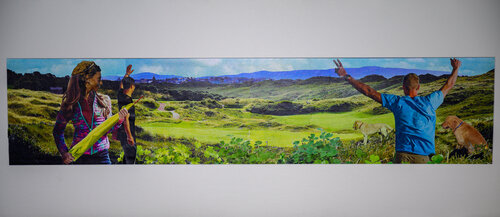 Portrush par David Mach, Œuvre sur papier en vente sur Singulart