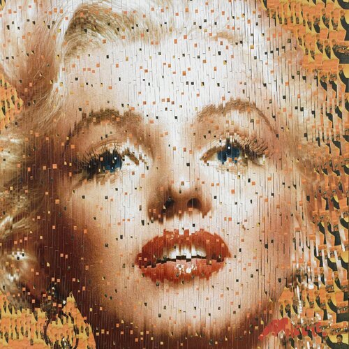 Marilyn van David Mach, Werk op papier te koop op Singulart