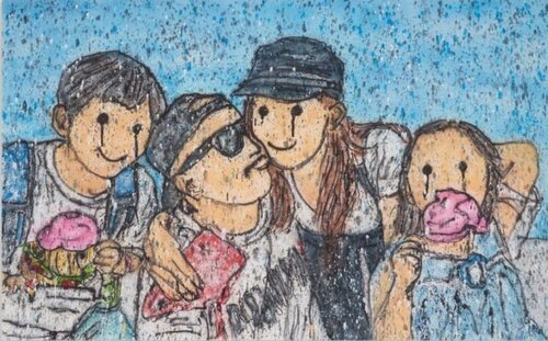 In The Daydream Nation van MADSAKI, Schilderij te koop op Singulart
