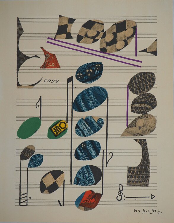Composition musicale Alberto Magnelli