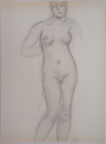 TR45 - Nu féminin by Aristide Maillol, Work on Paper for Sale on Singulart