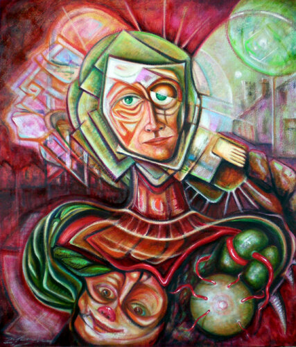 Feed the children by Doré Grandjean, 油畫 for Sale on Singulart