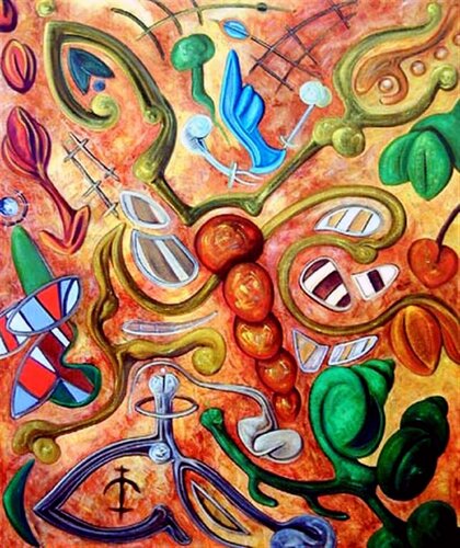 Beat the drums de Doré Grandjean, Pintura a la venta en Singulart