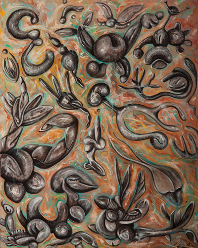 Fertility high level di Doré Grandjean, Pittura in vendita su Singulart