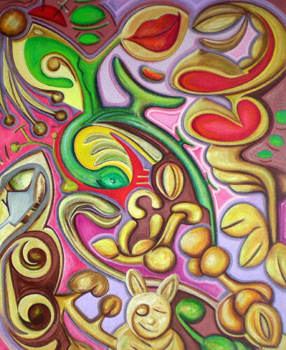 Absynth by Doré Grandjean, Painting for Sale on Singulart