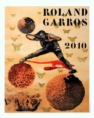 Roland Garros French Open by Nalini Malani, Print for Sale on Singulart