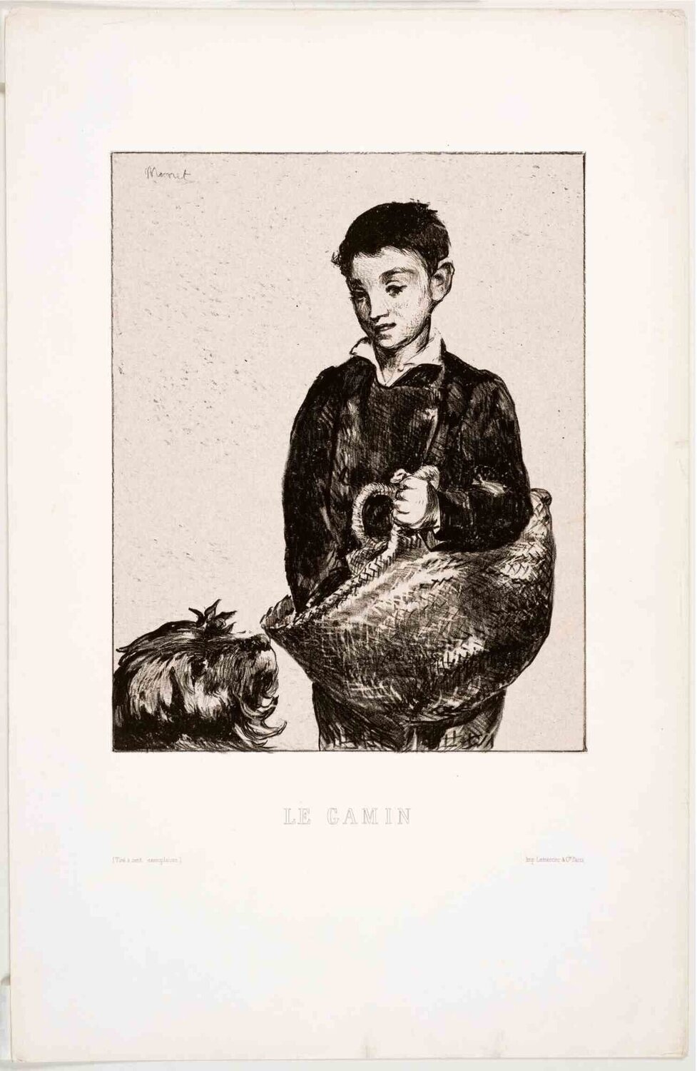 Le Gamin Édouard Manet Stampa in vendita