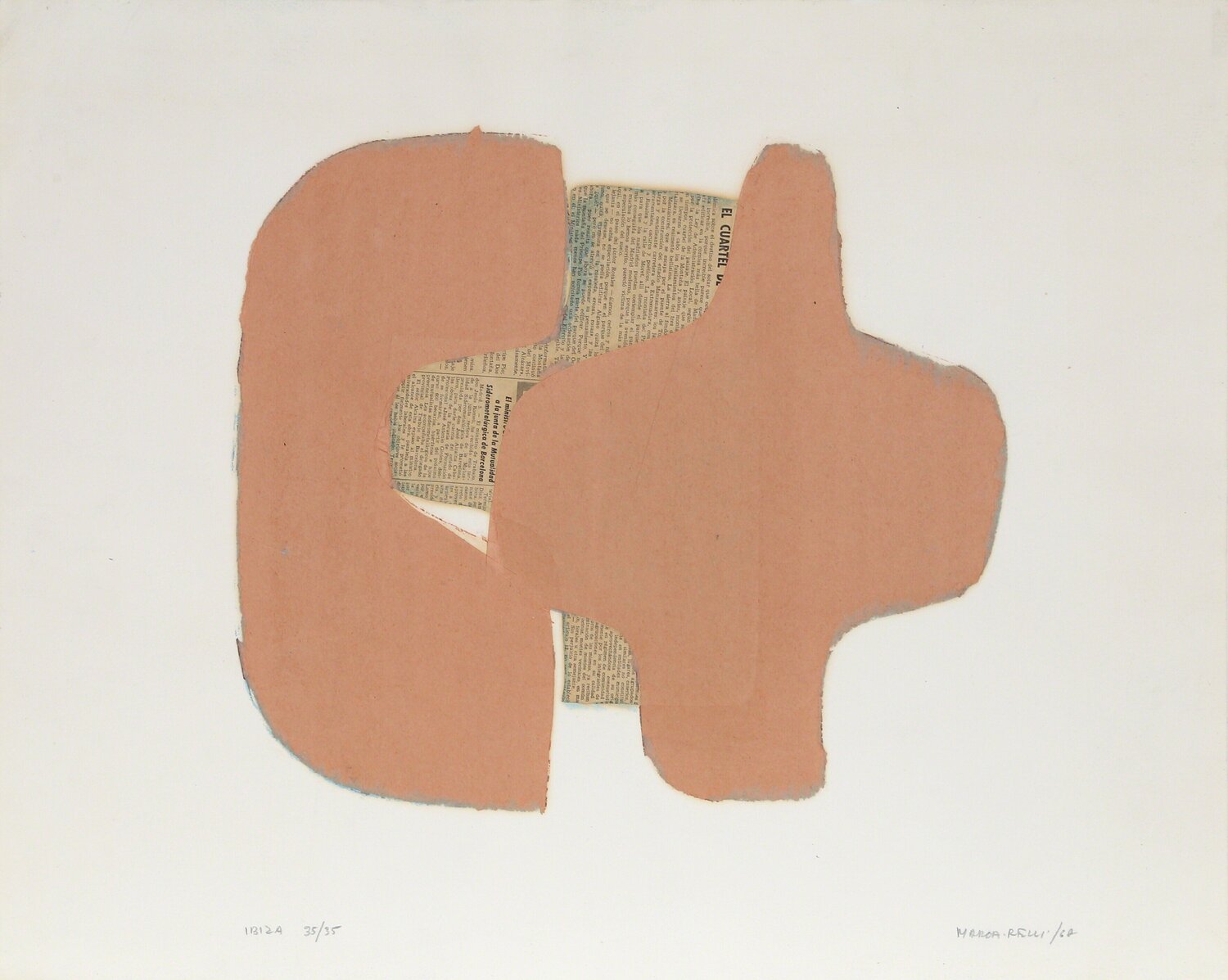 Ibiza I Conrad Marca-Relli Opera su carta in vendita