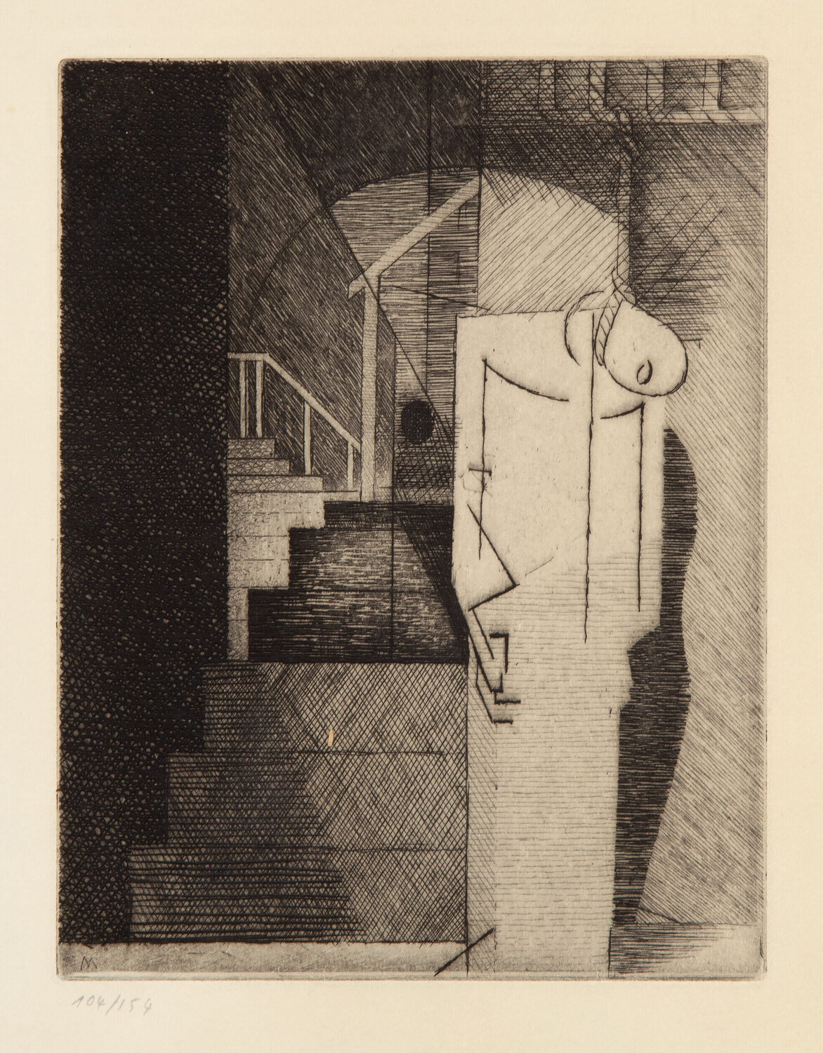 La Mort de Nerval, pl. 10 Louis Marcoussis