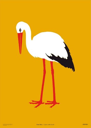 Stork - The Fable Game by Enzo Mari, Print for Sale on Singulart