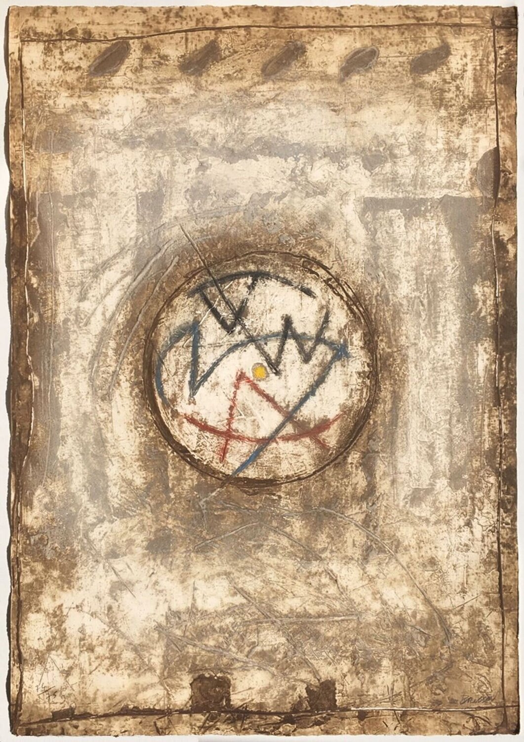 Vision circulaire Pierre Marie Brisson Stampa in vendita