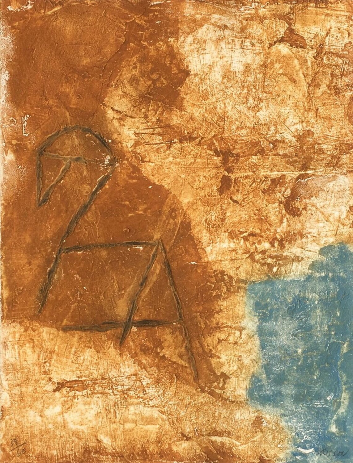 Promenade rupestre I Pierre Marie Brisson Druck zu verkaufen