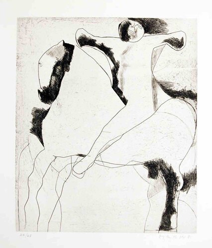 Chevalier - Knight by Marino Marini, 인쇄 for Sale on Singulart