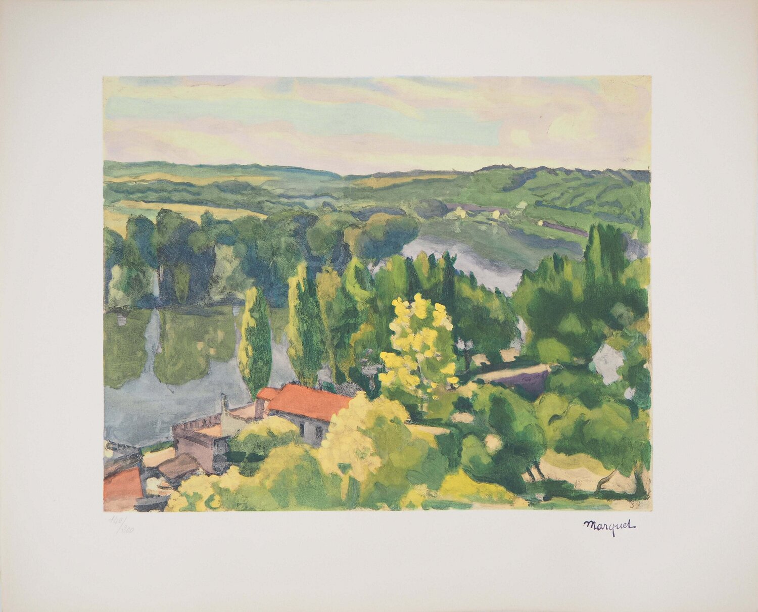 La Frette sur Seine Albert Marquet Impresión en venta