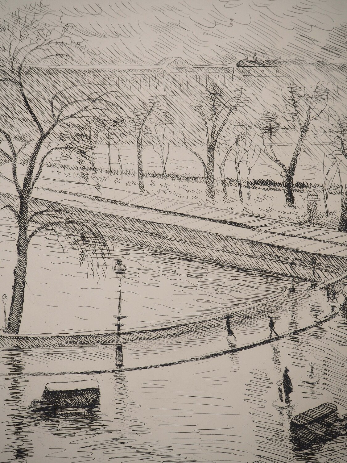 La gloire de Paris : Journée parisienne pluvieuse Albert Marquet Druck zu verkaufen
