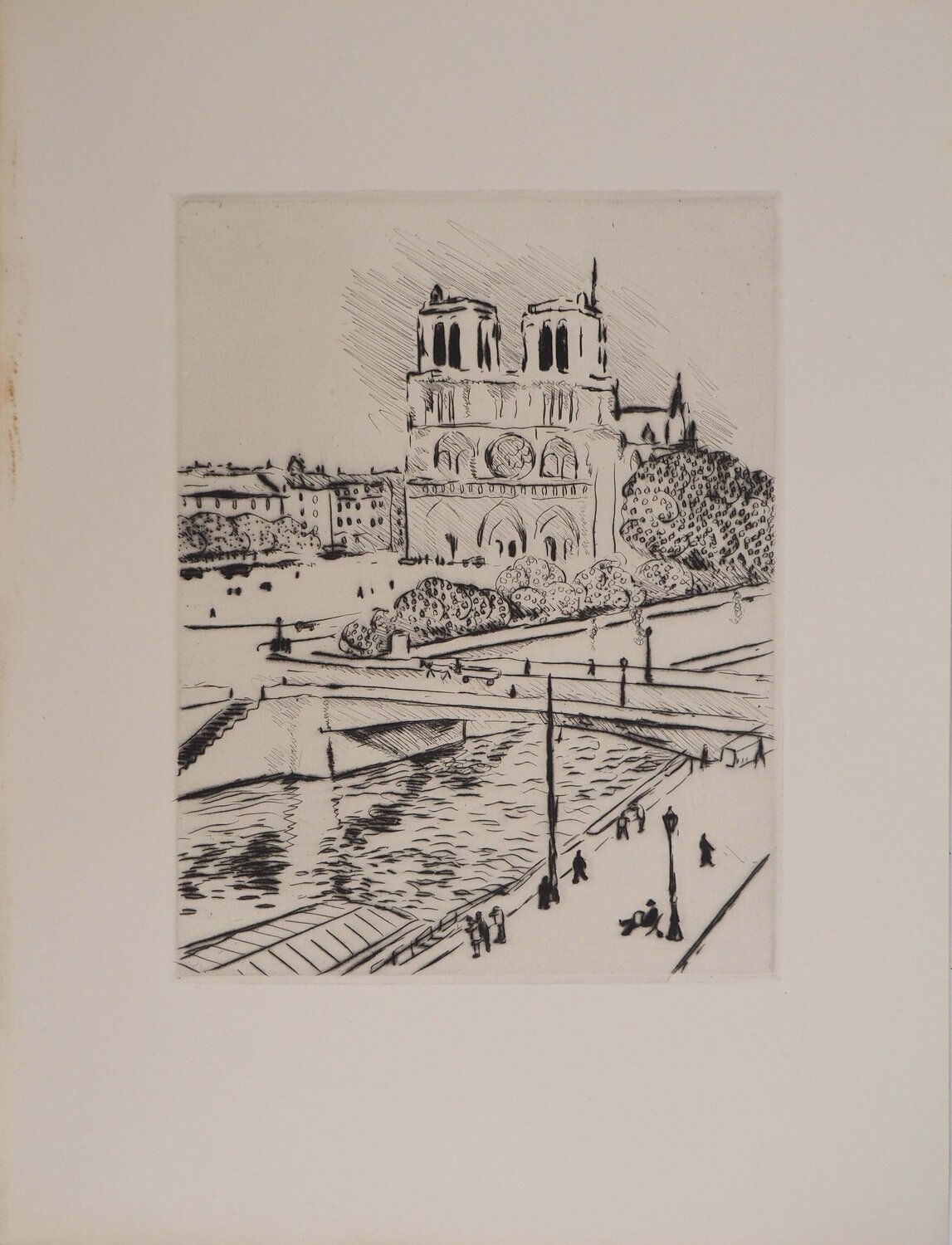 Tableaux de Paris : Notre-Dame Albert Marquet Stampa in vendita