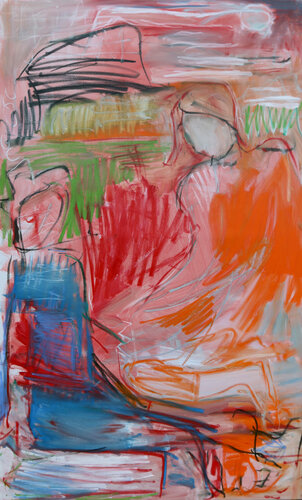 The Visit by Trixie Pitts, 회화 for Sale on Singulart