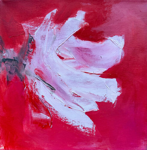 Held In Red von Trixie Pitts, Malerei kaufen auf Singulart