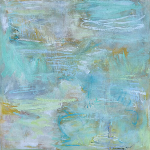 Held in Mist par Trixie Pitts, Peinture en vente sur Singulart