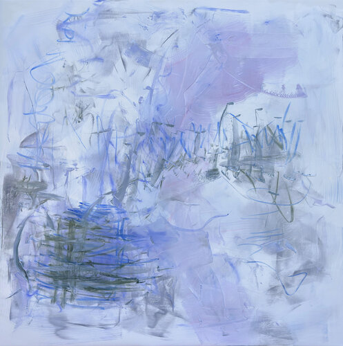 Blue Hours by Trixie Pitts, Painting for Sale on Singulart