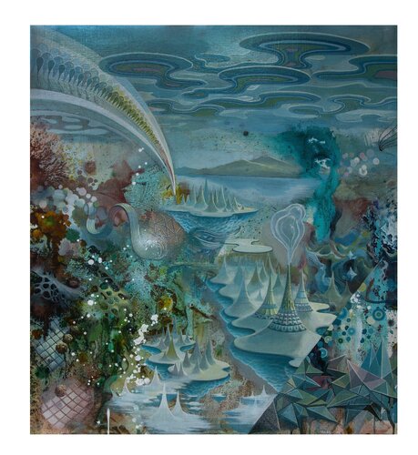 Liquid Lightwave von Mario Martinez, Malerei kaufen auf Singulart