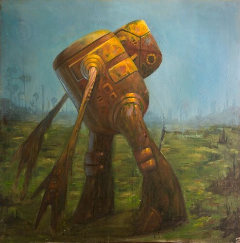 Qbot von Mario Martinez, Malerei kaufen auf Singulart