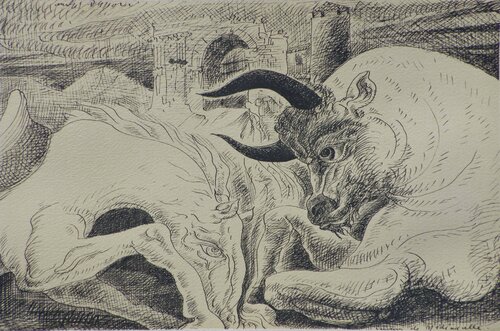 Souvenir de Medinacell by André Masson, Print for Sale on Singulart