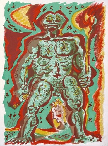 Personnage II van André Masson, Afdruk te koop op Singulart