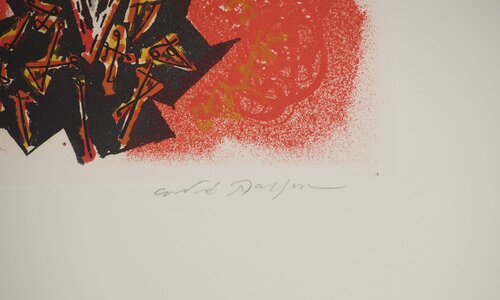 L'amante à l'oisea van André Masson, Afdruk te koop op Singulart