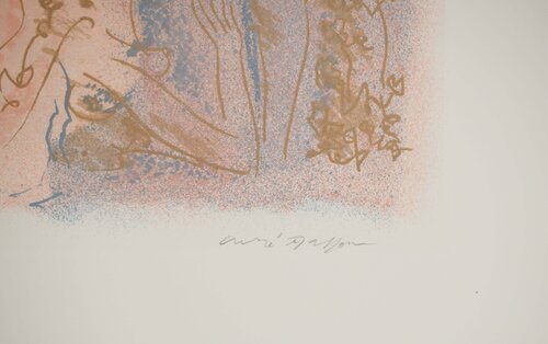 Baisers et caresse van André Masson, Afdruk te koop op Singulart