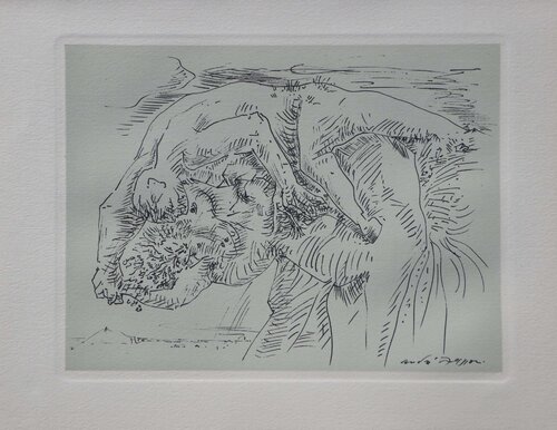 L'Idylle, Gravure signée by André Masson, Print for Sale on Singulart