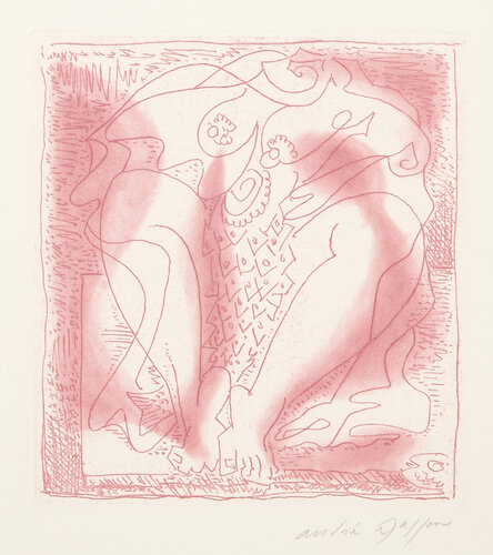 La femme au poisson van André Masson, Afdruk te koop op Singulart