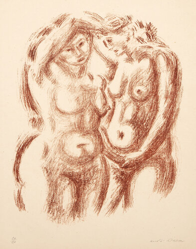 Les Deux Nus by André Masson, Print for Sale on Singulart
