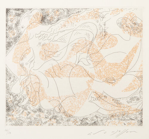 Assemblage de femmes van André Masson, Afdruk te koop op Singulart