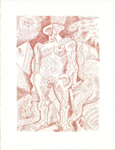 Le Septieme Chant by André Masson, Print for Sale on Singulart