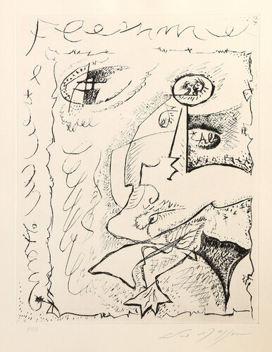 Untitled II from Body and Heart by André Masson, Print for Sale on Singulart