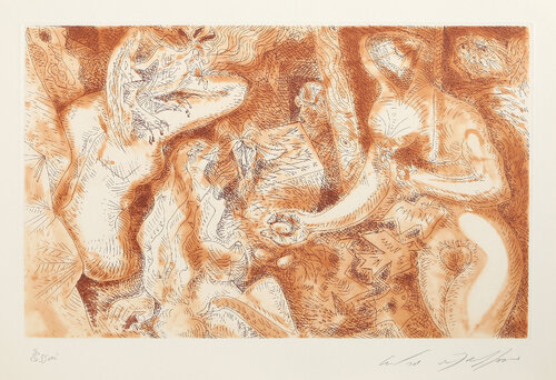Les Fermières Libertines by André Masson, Print for Sale on Singulart