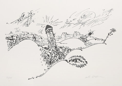 Hills and Valleys by André Masson, Print for Sale on Singulart