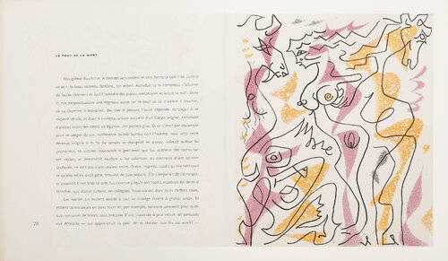 Feuilles Épaisses by André Masson, Print for Sale on Singulart