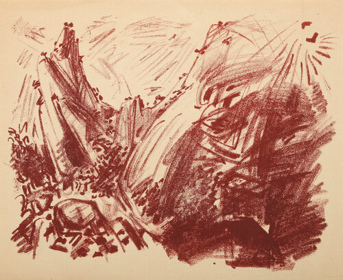 Le soleil passe au dessus de la fontaine by André Masson, Print for Sale on Singulart