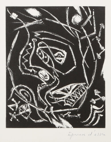 L'oeuf Cosmique by André Masson, Print for Sale on Singulart