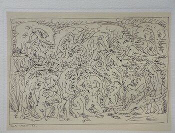 Andre Masson、FEMME DANS、海外版超希少レゾネ、新品額付 André Masson Art - 212 For Sale at 1stDibs | andre masson