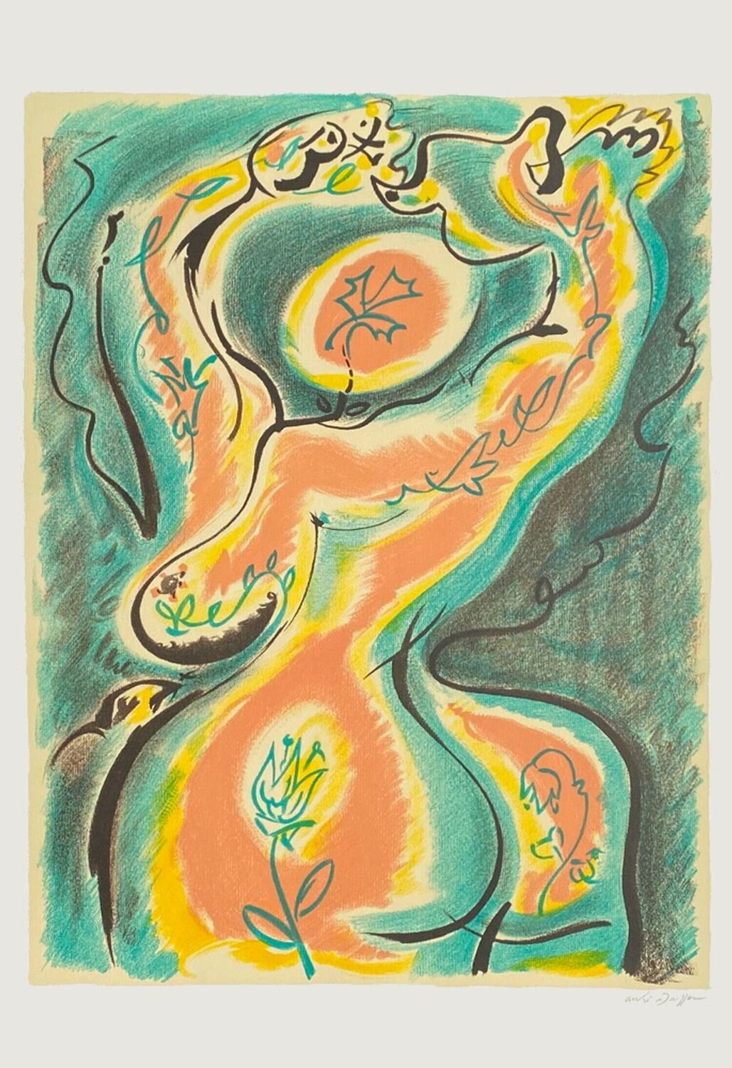 Nu André Masson Stampa in vendita